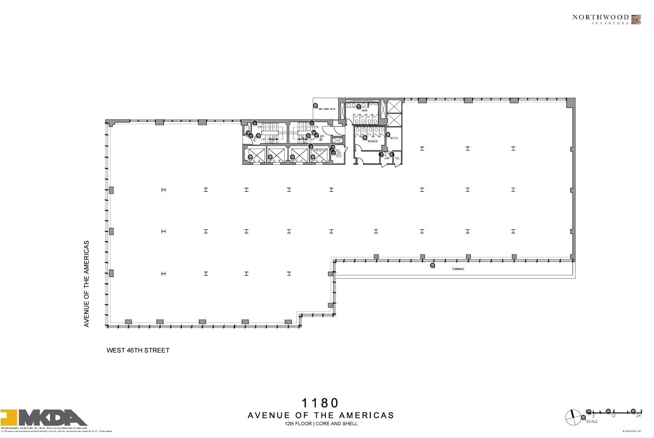 1180 Avenue of the Americas, New York, NY à louer Plan d’étage– Image 1 sur 1
