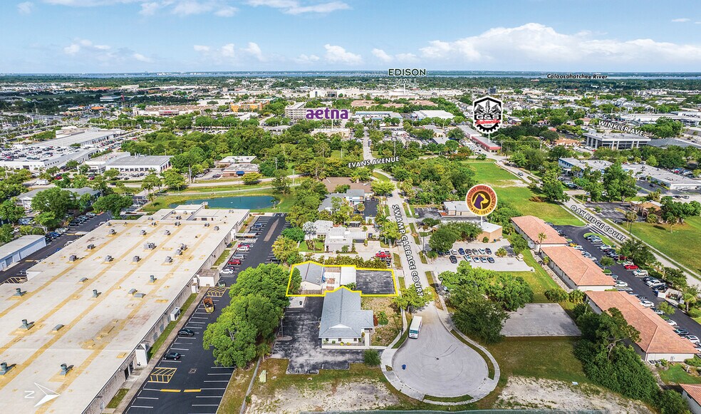 2710 Swamp Cabbage Ct, Fort Myers, FL à vendre - Aérien – Image 2 sur 9
