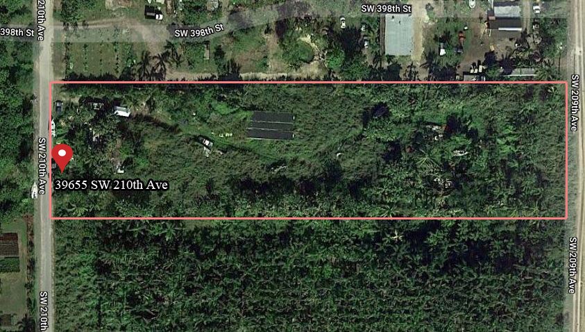 39655 SW 210th Ave, Homestead, FL à vendre - Photo de l’immeuble – Image 2 sur 2