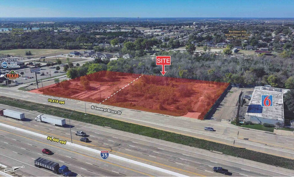720 N General Bruce Dr, Temple, TX à vendre - Aérien – Image 2 sur 5