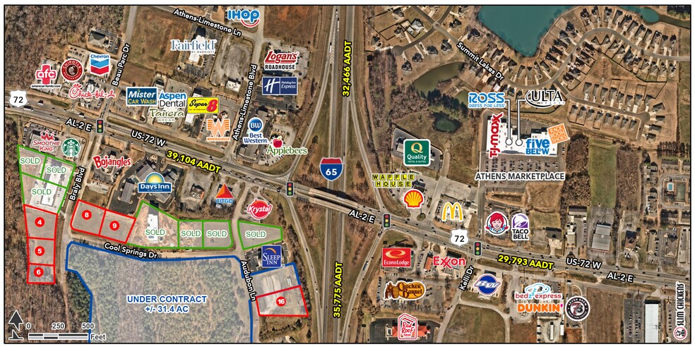 Prime Athens Commercial Lots portefeuille de 4 biens à vendre sur LoopNet.fr - Photo de l’immeuble – Image 1 sur 2
