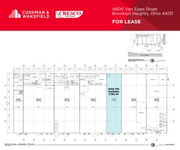 4800 Van Epps Rd, Brooklyn Heights, OH à louer Plan d’étage– Image 1 sur 1