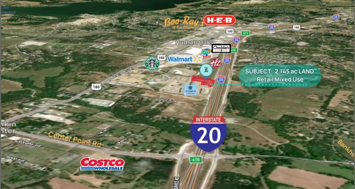 TBD I-20 Hudson Oaks, Hudson Oaks, TX à vendre - Photo de l’immeuble – Image 1 sur 4
