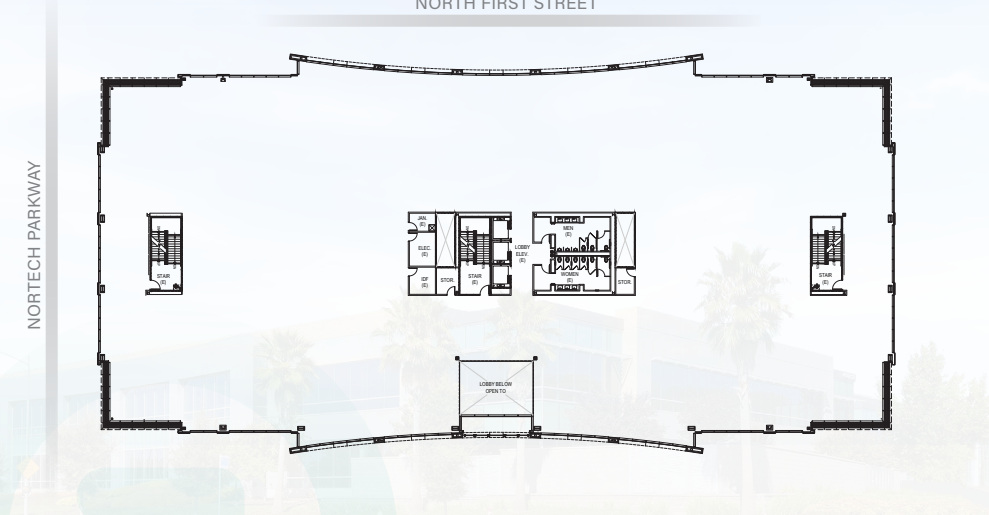 4500 N 1st St, San Jose, CA à louer Plan d’étage– Image 1 sur 1