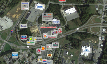 280 Market Dr, Emporia, VA - VUE AÉRIENNE  vue de carte