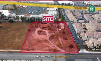 Plus de détails pour 21665 Box Springs Rd, Moreno Valley, CA - Terrain à vendre