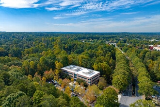 4555 Mansell Rd, Alpharetta, GA - VUE AÉRIENNE  vue de carte - Image1