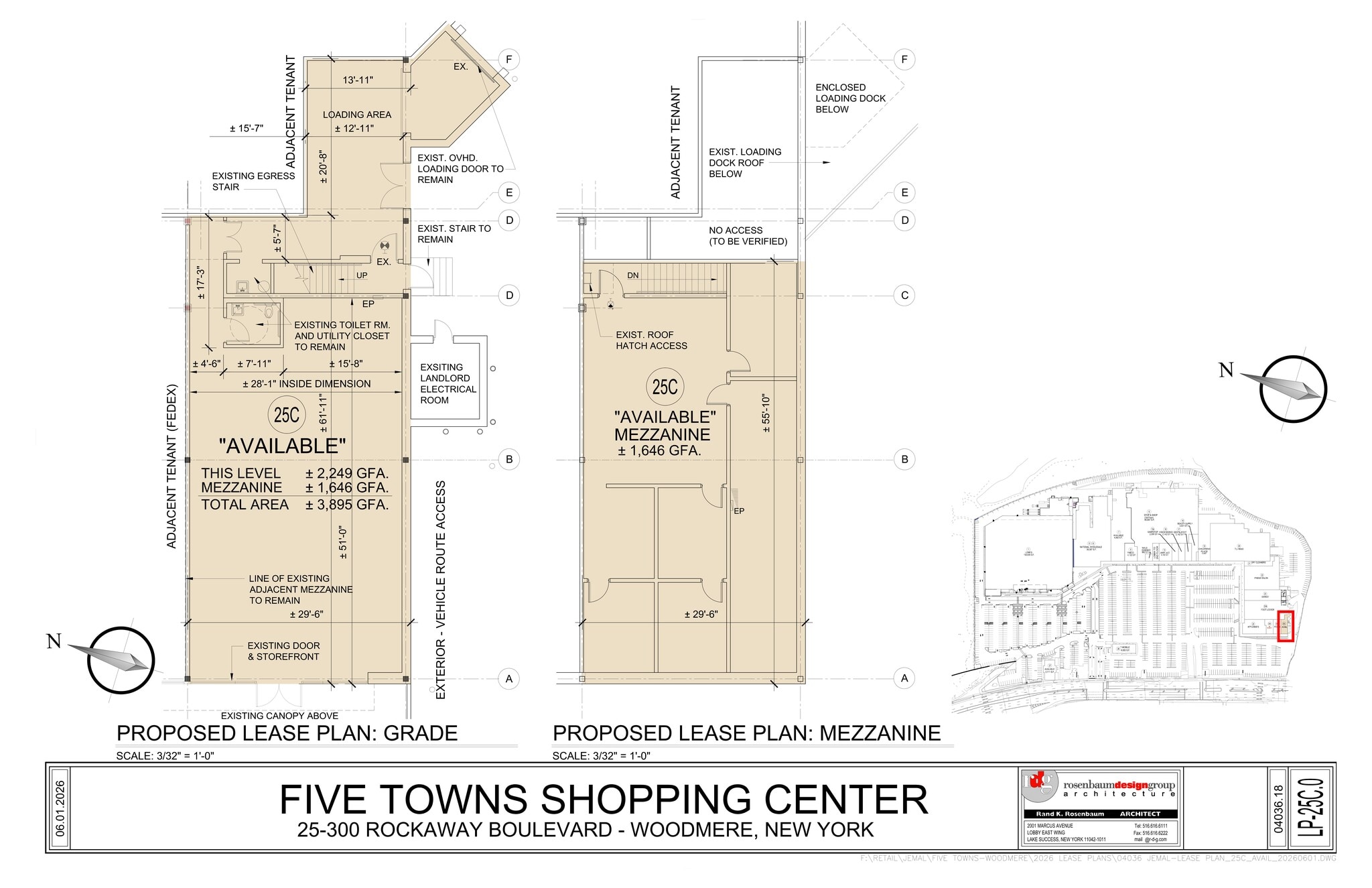 253-01 Rockaway Blvd, Rosedale, NY à louer Plan de site– Image 1 sur 4