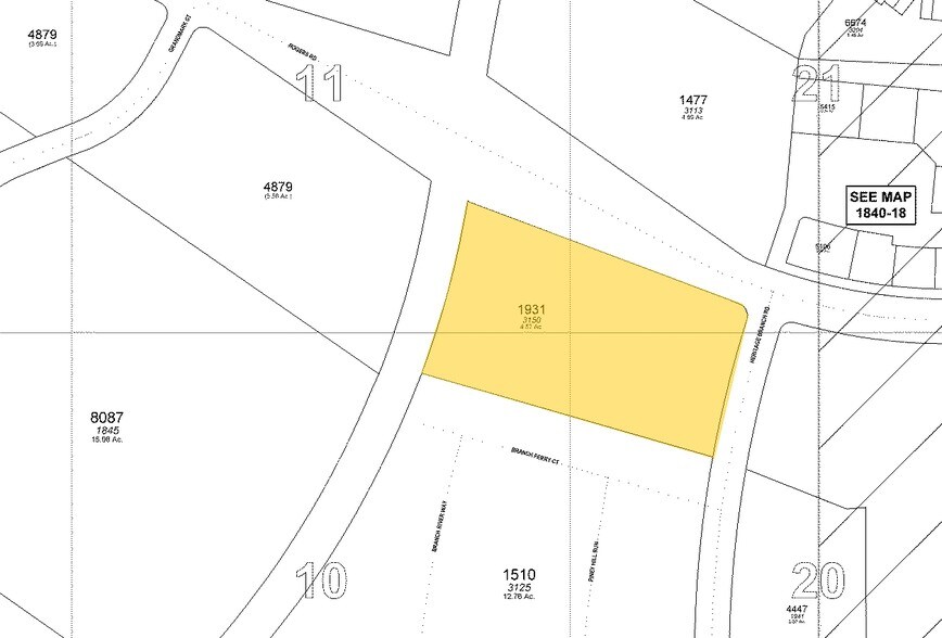 3150 Rogers Rd, Wake Forest, NC à vendre - Plan cadastral – Image 2 sur 56