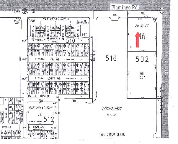 7845 W Flamingo Rd, Las Vegas, NV à vendre - Plan cadastral – Image 3 sur 5