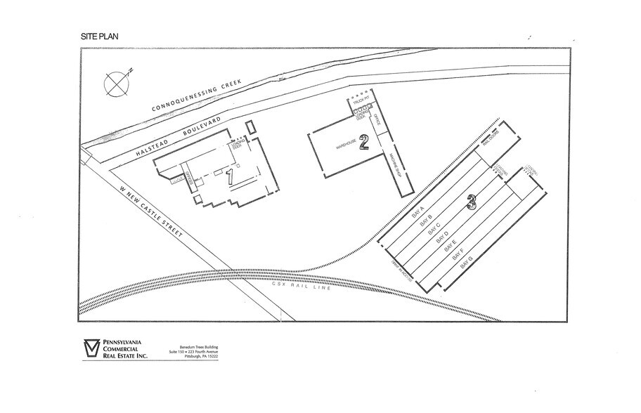 719 W New Castle St, Zelienople, PA à louer - Plan de site – Image 2 sur 2