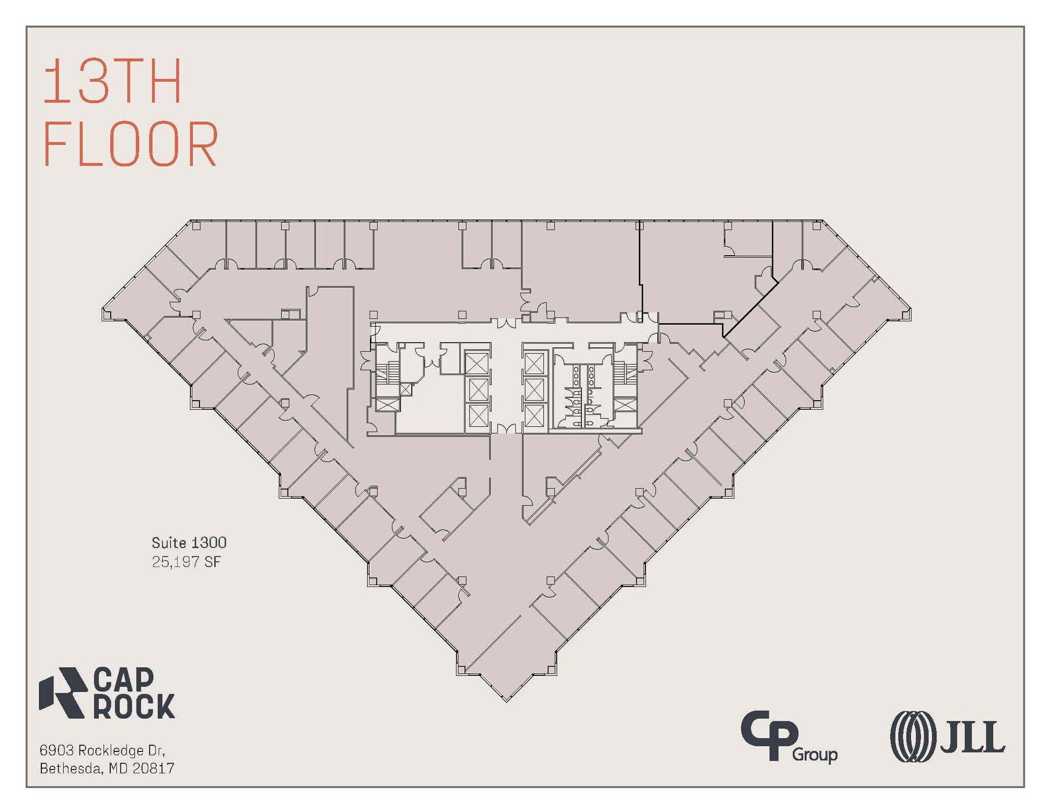 6903 Rockledge Dr, Bethesda, MD à louer Plan d’étage– Image 1 sur 1