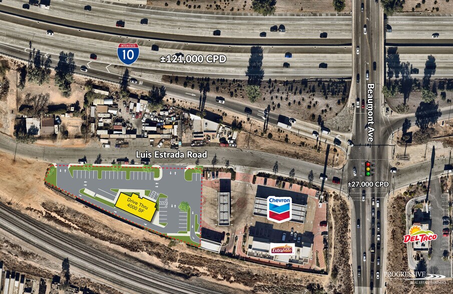 Beaumont Avenue & Luis Estrada Rd, Beaumont, CA à louer - Photo principale – Image 1 sur 3