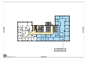 1501 Broadway, New York, NY à louer Plan d’étage– Image 1 sur 1
