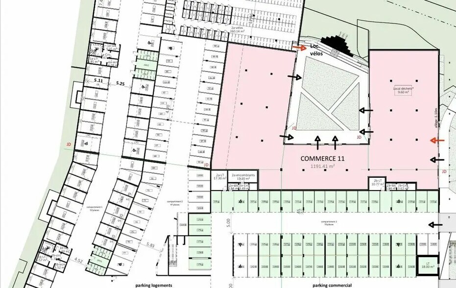Local commercial dans Bois-Guillaume à louer - Photo de l’immeuble – Image 3 sur 3