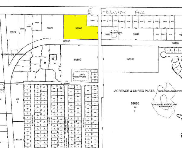 1401 E Fowler Ave, Tampa, FL à louer - Plan cadastral – Image 3 sur 3