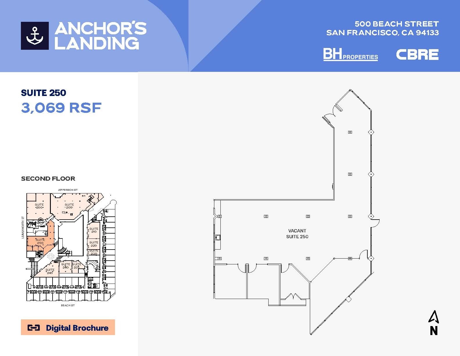 333 Jefferson St, San Francisco, CA à louer Plan d’étage– Image 1 sur 1