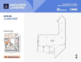 333 Jefferson St, San Francisco, CA à louer Plan d’étage– Image 1 sur 1
