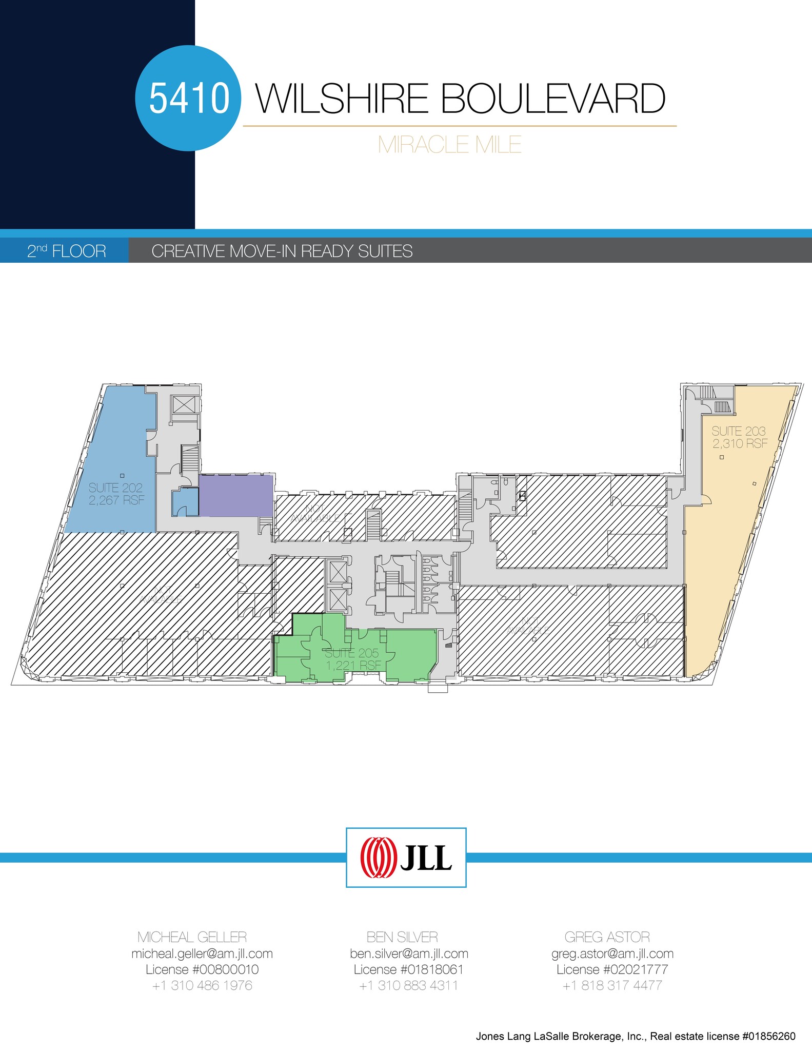 5410 Wilshire Blvd, Los Angeles, CA à louer Plan de site– Image 1 sur 1