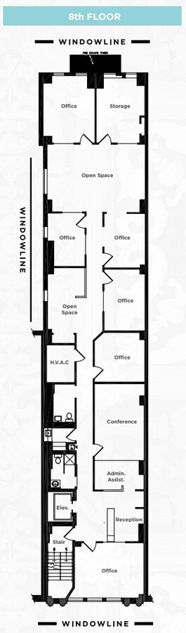 729 15th St NW, Washington, DC 20005 - Lot 800 -  - Plan d’étage - Image 1 of 1