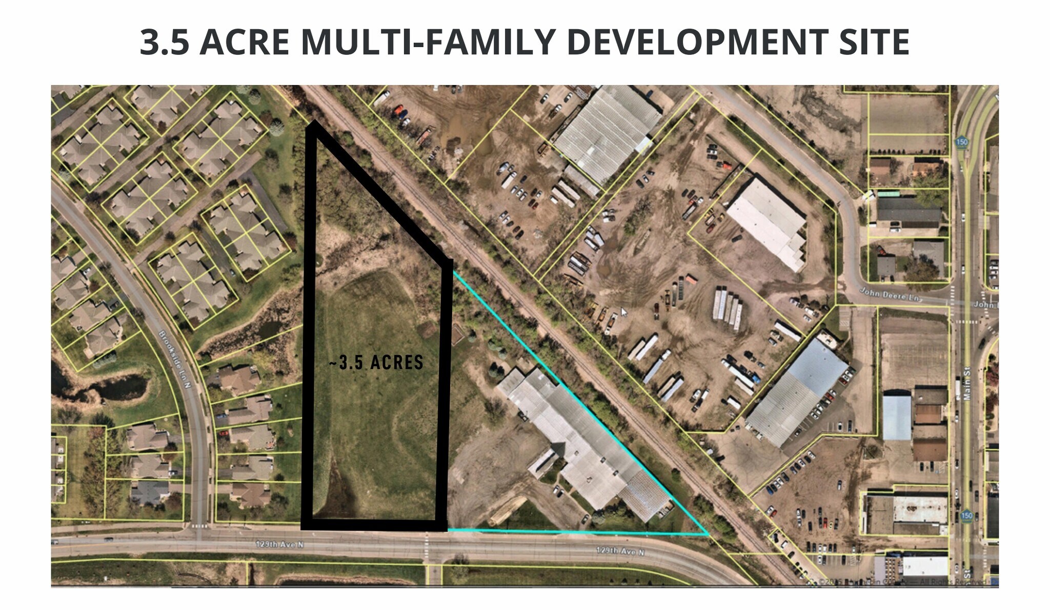 21800 129th Ave N, Rogers, MN à vendre Plan de site– Image 1 sur 2