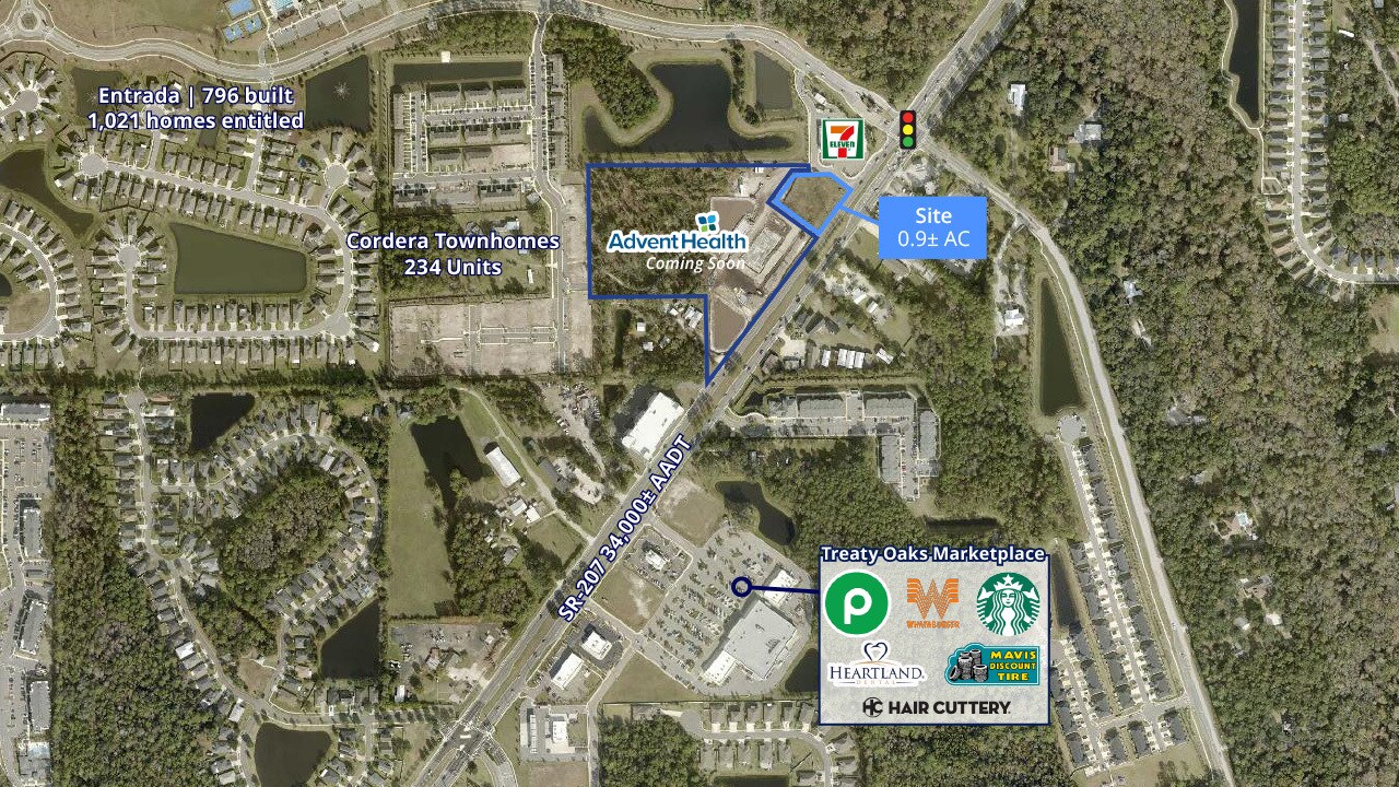 SR207 & Wildwood Dr, Saint Augustine, FL à louer Photo principale– Image 1 sur 4