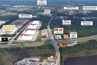 102 Jim Benton Ct, Port Wentworth, GA - VUE AÉRIENNE  vue de carte