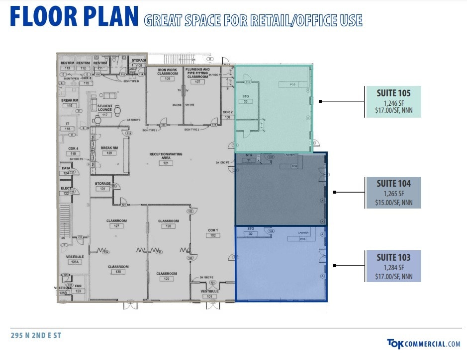 295 N 2nd E, Mountain Home, ID à louer Plan d’étage– Image 1 sur 1