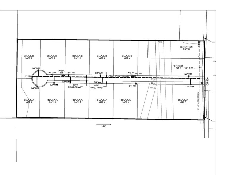 Intersection of CR 825 and CR 626, Blue Ridge, TX à vendre - Plan de site – Image 3 sur 13