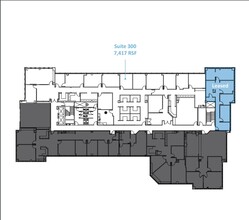 260 E Brown St, Birmingham, MI à louer Plan d’étage– Image 1 sur 1