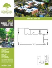 3478 Buskirk Ave, Pleasant Hill, CA à louer Plan d’étage– Image 1 sur 1