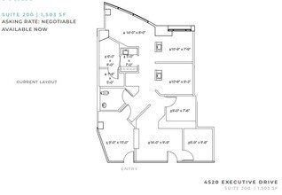 4520 Executive Dr, San Diego, CA à louer Plan d’étage– Image 1 sur 1