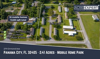 Plus de détails pour 2711 Ormond Ave, Panama City, FL - Spécialisé à vendre