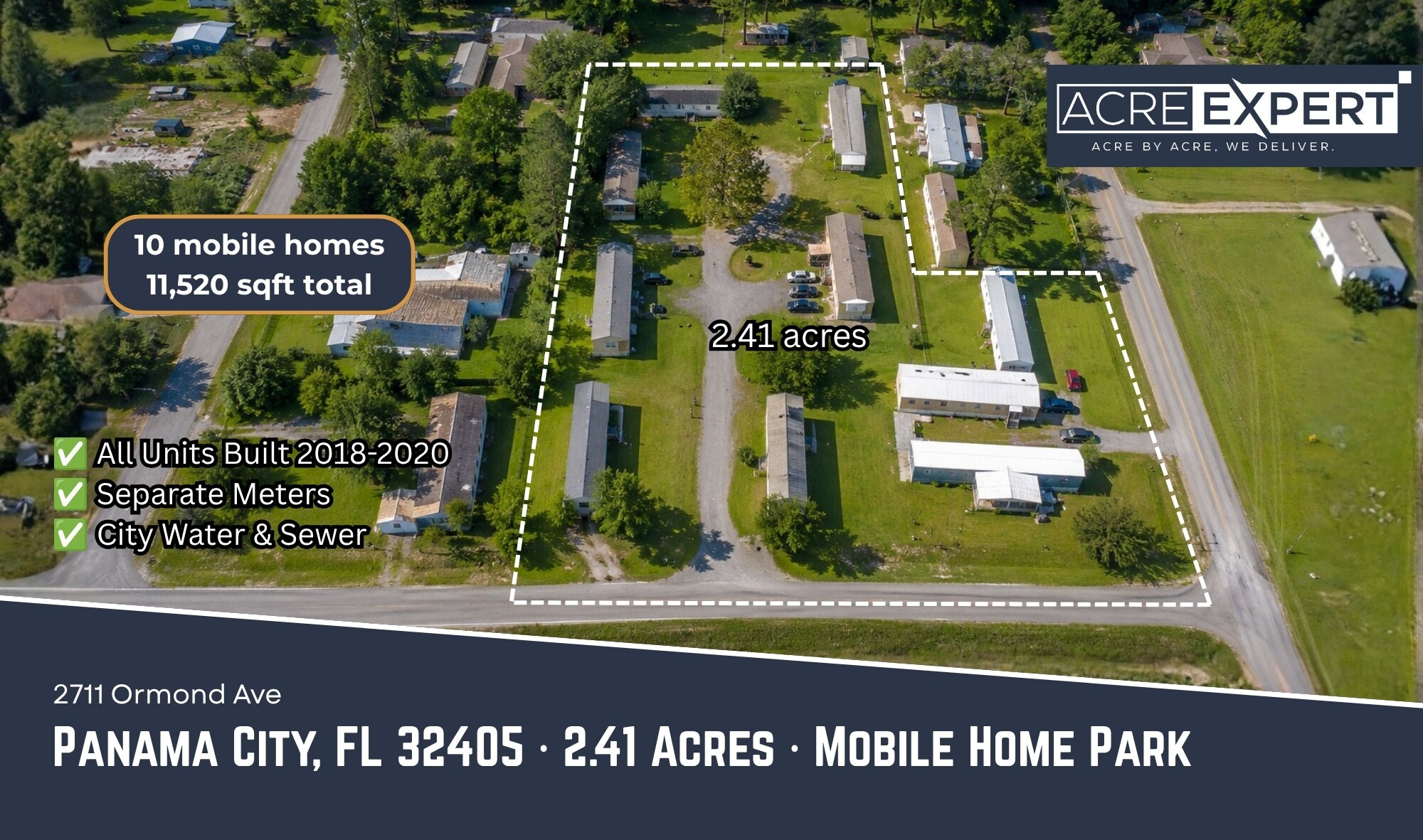 2711 Ormond Ave, Panama City, FL à vendre Photo de l’immeuble– Image 1 sur 6