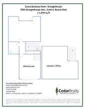 7033 Orangethorpe Ave, Buena Park, CA à louer Plan de site– Image 1 sur 1