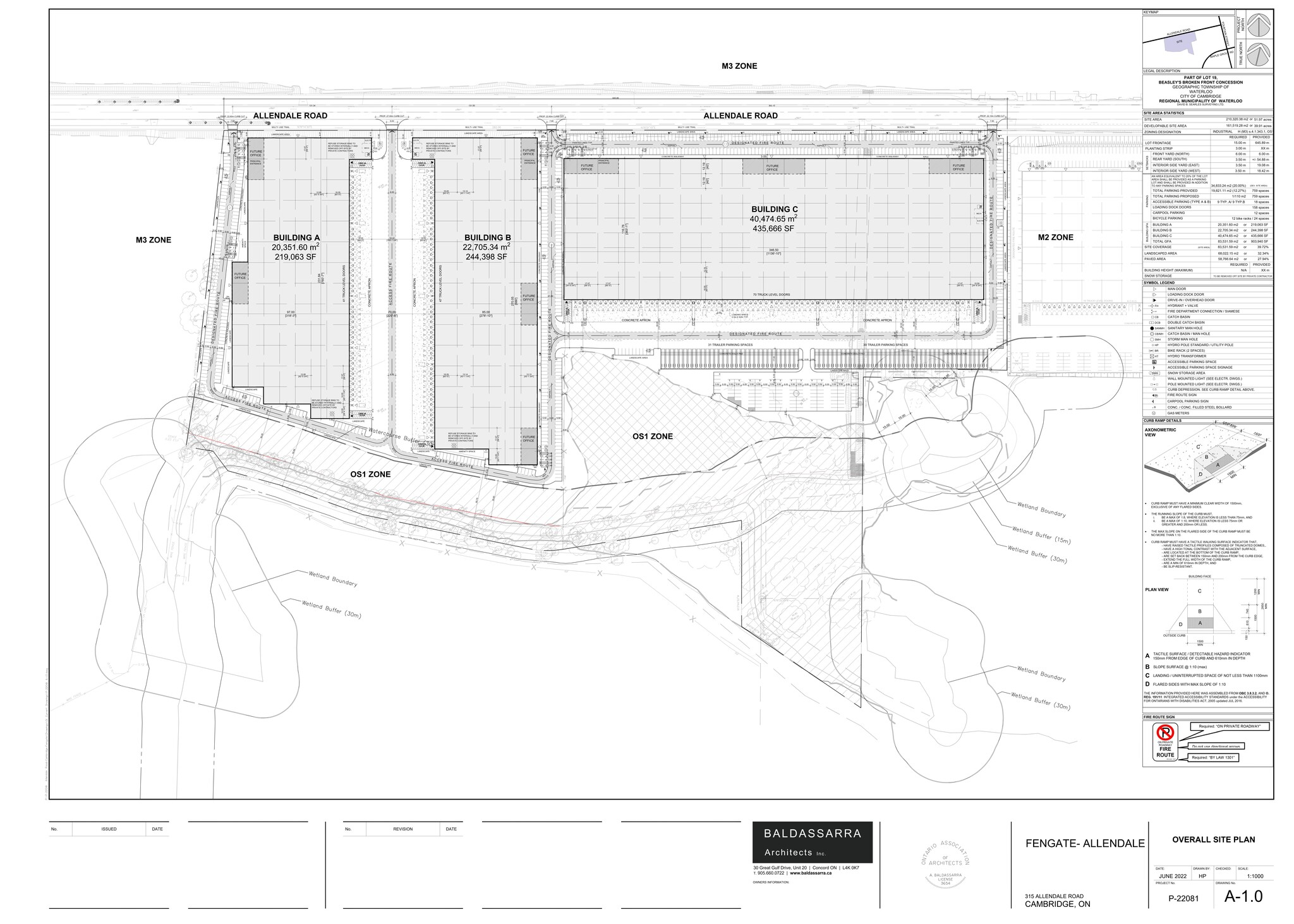 315 Allendale Rd, Cambridge, ON à louer Plan de site– Image 1 sur 5