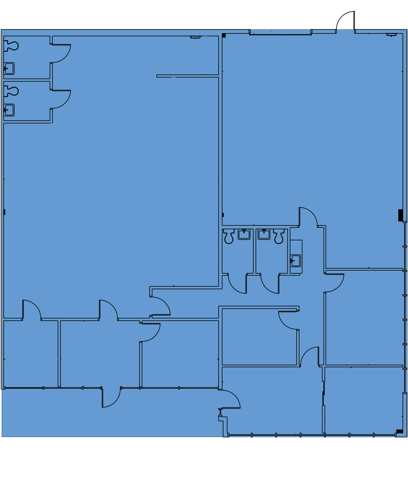 5100 Reagan Dr, Charlotte, NC à louer Plan d’étage– Image 1 sur 1