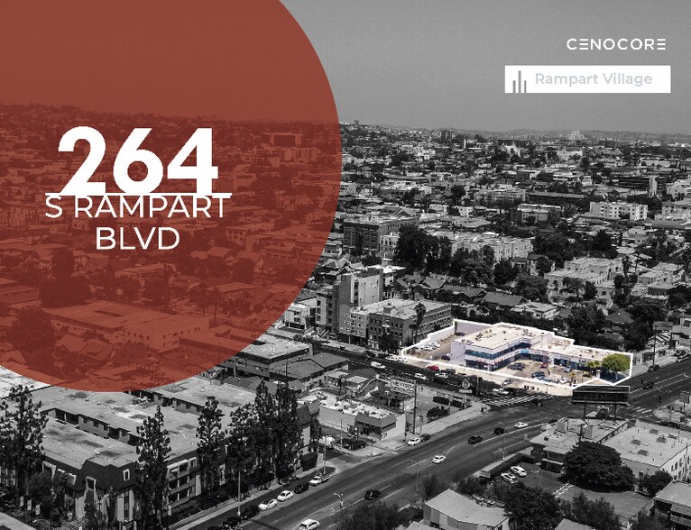 264 S Rampart Blvd, Los Angeles, CA à louer - Aérien – Image 1 sur 2
