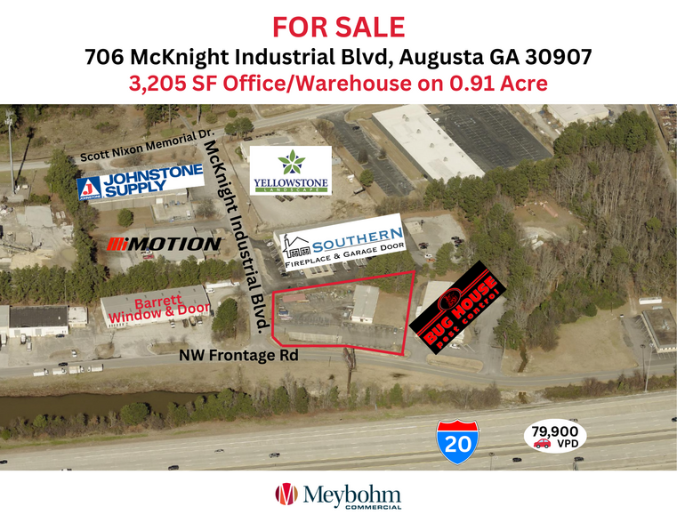 706 McKnight Industrial Blvd, Augusta, GA à vendre - Photo de l’immeuble – Image 2 sur 12