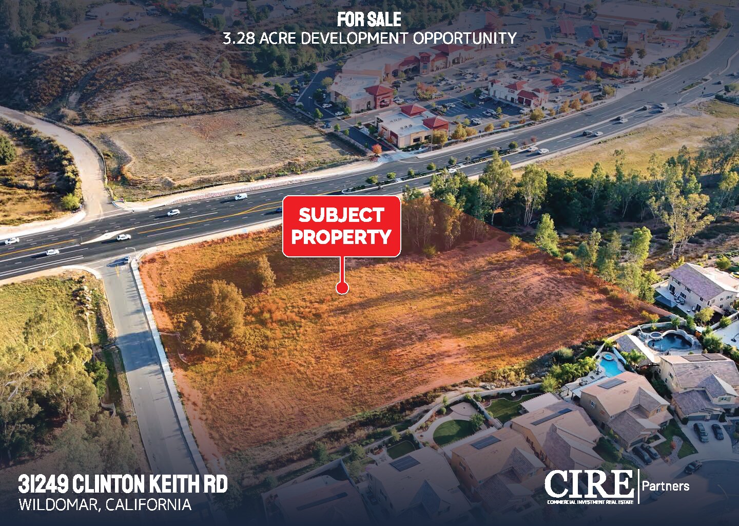 31249 Clinton Keith Rd, Wildomar, CA à vendre Aérien– Image 1 sur 8