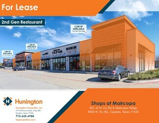 Plus de détails pour 8350 Fry Rd, Cypress, TX - Local commercial à louer