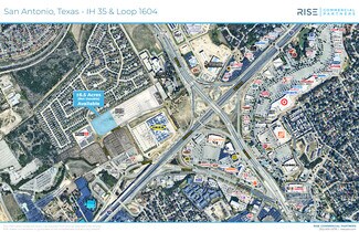Plus de détails pour NWQ I-35 & Loop 1604 W, Live Oak, TX - Terrain à vendre
