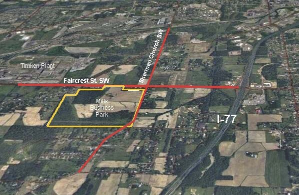 00 Faircrest St SW, Canton, OH à vendre - Aérien – Image 2 sur 3