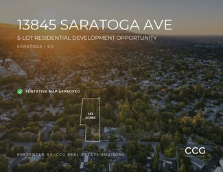 Plus de détails pour 13845 Saratoga Ave, Saratoga, CA - Terrain à vendre