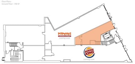 1-9 W Fordham Rd, Bronx, NY à louer Plan d’étage– Image 2 sur 2