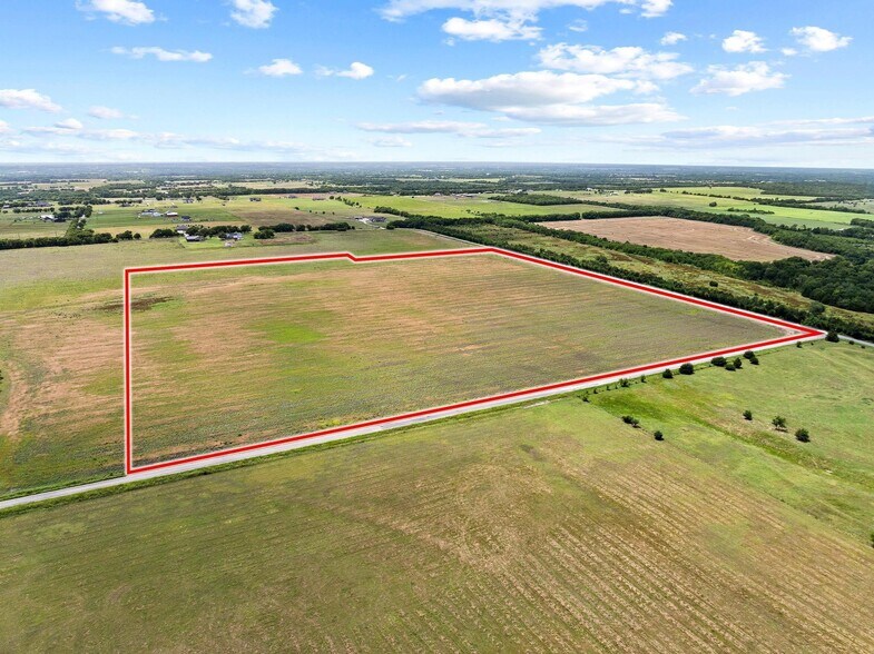 47.092 Acres Bucksnort Road, Van Alstyne, TX à vendre - Aérien – Image 3 sur 9