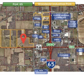 Plus de détails pour 4650 W 450 S, Columbus, IN - Terrain à vendre