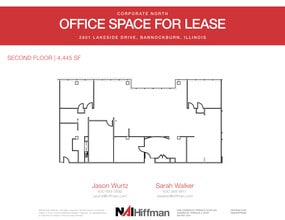 2801 Lakeside Dr, Bannockburn, IL à louer Plan d’étage– Image 1 sur 1