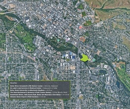 1017 E Park Blvd, Boise, ID - Vue aérienne vue de carte - Image1