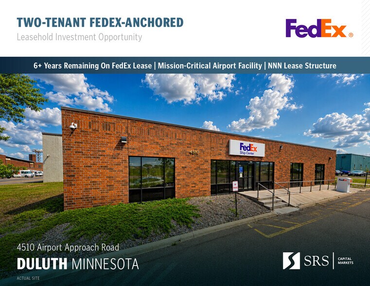 4510 Airport Approach Rd, Duluth, MN à vendre - Photo de l’immeuble – Image 1 sur 5